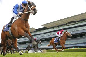 SYDNEY, AUSTRALIA - SEPTEMBER 04: James McDonald on Selburose wins race 2 the Vale Nini Vascotto during Sydney Racing at Royal Randwick Racecourse on September 04, 2021 in Sydney, Australia. (Photo by Mark Evans/Getty Images)