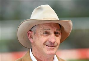 MELBOURNE, AUSTRALIA - SEPTEMBER 04: Trainer Julien Welsh after Don't Doubt Dory won Race 9, the Ladbroke It! Handicap, during Melbourne Racing at Moonee Valley Racecourse on September 04, 2021. (Getty)