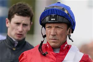 DONCASTER, ENGLAND - SEPTEMBER 09: Frankie Dettori poses at Doncaster Racecourse on September 09, 2021 in Doncaster, England. (Photo by Alan Crowhurst/Getty Images)