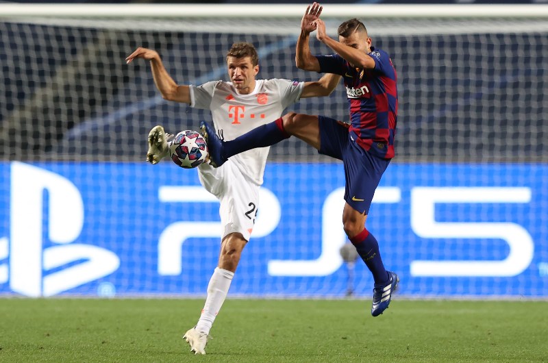 Barcelona v Bayern Munich