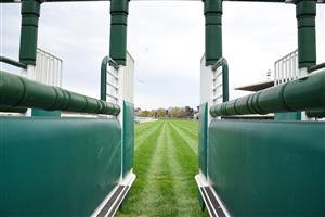 MELBOURNE, AUSTRALIA - SEPTEMBER 11: General view of the barrier stalls during Melbourne Racing at Flemington Racecourse on September 11, 2021 in Melbourne, Australia. (Photo by Vince Caligiuri/Getty Images)