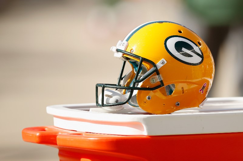 green bay packers helmet