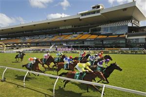 SYDNEY, AUSTRALIA - SEPTEMBER 25: Kerrin McEvoy on Barossa Rosa wins race 3 the Midway Handicap during Sydney Racing on Golden Rose Day at Rosehill Gardens on September 25, 2021 in Sydney, Australia. (Photo by Mark Evans/Getty Images)