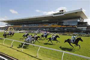 SYDNEY, AUSTRALIA - SEPTEMBER 25: Tim Clark on Entente wins race 4 the Drinkwise Colin Stephen Quality during Sydney Racing on Golden Rose Day at Rosehill Gardens on September 25, 2021 in Sydney, Australia. (Photo by Mark Evans/Getty Images)