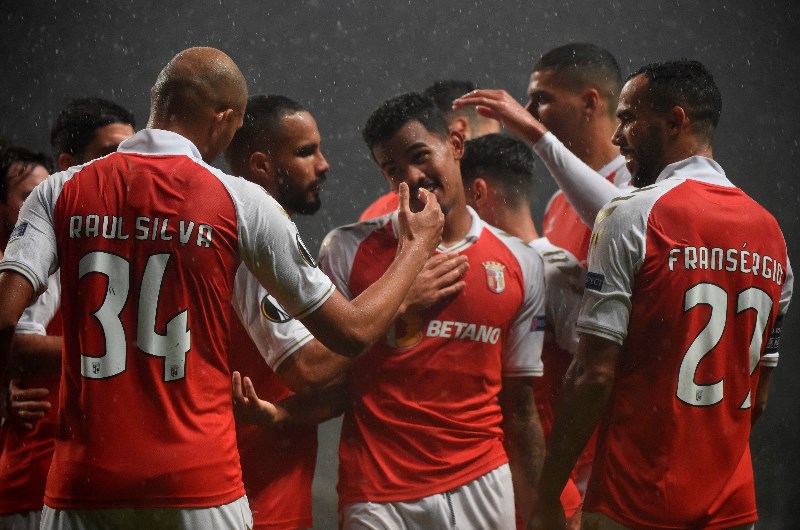 braga uefa celebrate