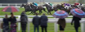 ASCOT, ENGLAND - OCTOBER 02: Rossa Ryan riding Boundless Power (L) win The McGee Group Handicap at Ascot Racecourse on October 02, 2021 in Ascot, England. (Photo by Alan Crowhurst/Getty Images)