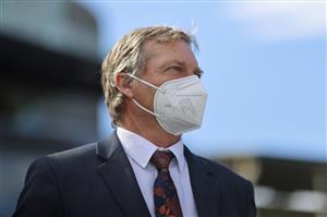 SYDNEY, AUSTRALIA - OCTOBER 02: Kerry Parker looks on after winning the Hill Stakes with Think It Over during Sydney Racing on Epsom Day at Royal Randwick Racecourse on October 02, 2021 in Sydney, Australia. (Photo by Mark Evans/Getty Images)