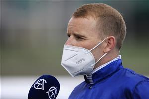 SYDNEY, AUSTRALIA - OCTOBER 02: Tommy Berry looks on after winning race 4 the TAB handicap on Wairere Falls during Sydney Racing on Epsom Day at Royal Randwick Racecourse on October 02, 2021 in Sydney, Australia. (Photo by Mark Evans/Getty Images)