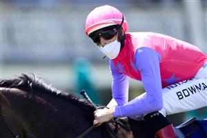 SYDNEY, AUSTRALIA - OCTOBER 09: Hugh Bowman on Different Strokes returns to scale after winning race 2 the Midway Handicap during Sydney Racing at Royal Randwick Racecourse on October 09, 2021 in Sydney, Australia. (Photo by Mark Evans/Getty Images)