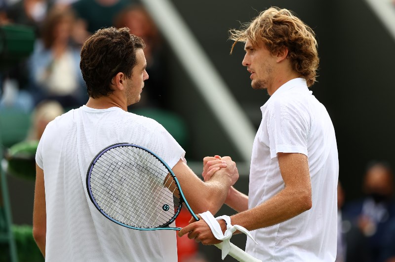 Alexander Zverev Taylor Fritz