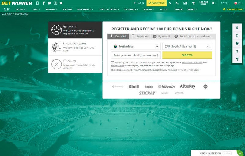 betwinner registration betwinner registration