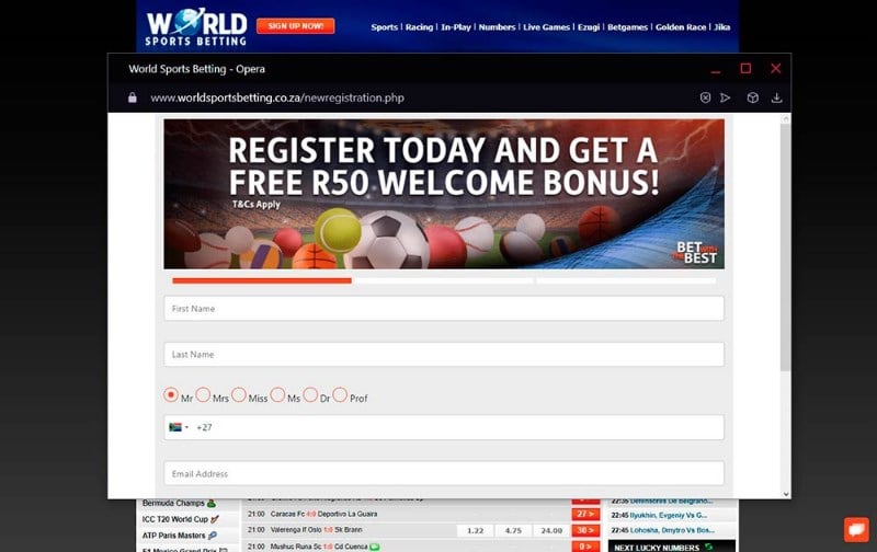 World Sports Betting Promo Code NEWBONUS