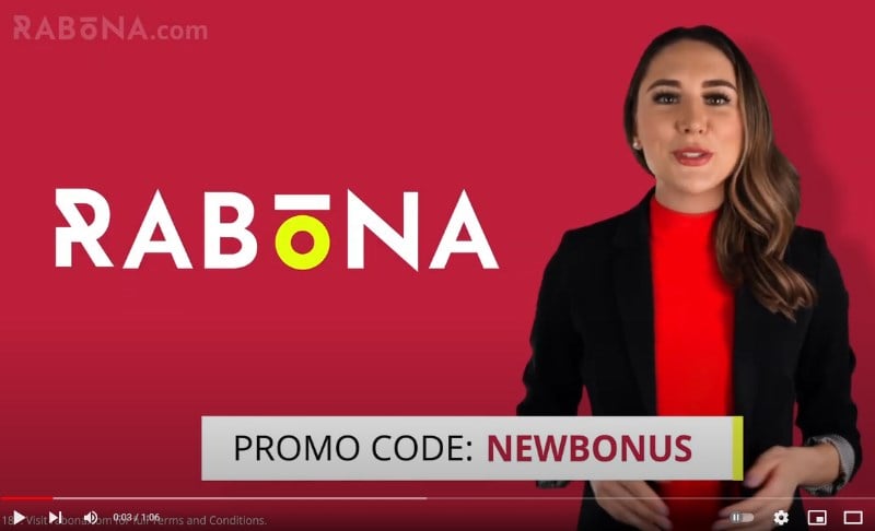 Rabona Casino, 3.600 PLN Bonus, zweihundert Freispiele