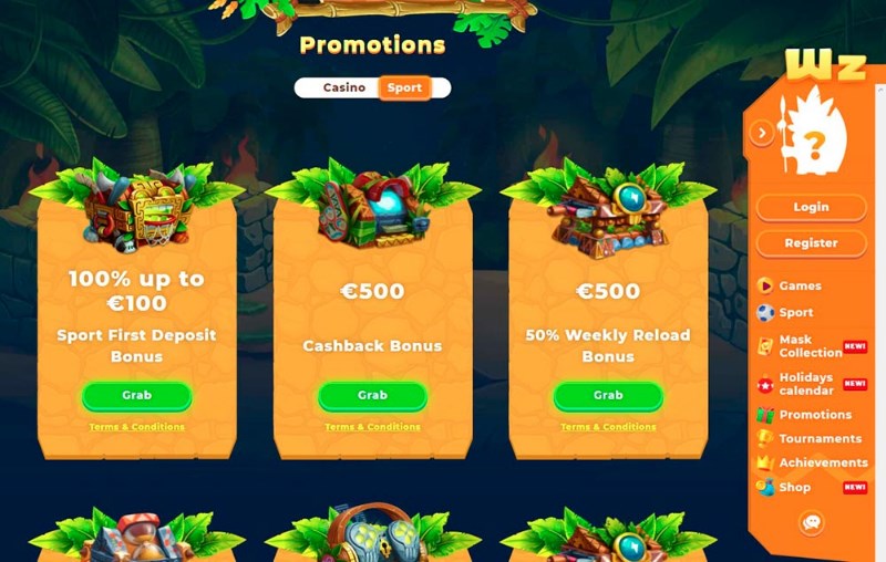 Wazamba promotions Wazamba promotions