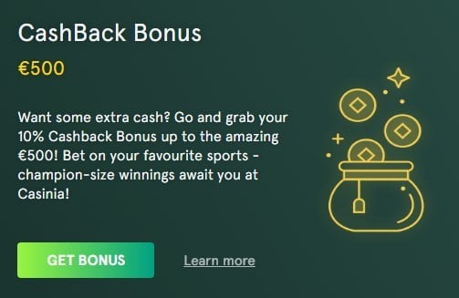 Casinia promotions Casinia promotions