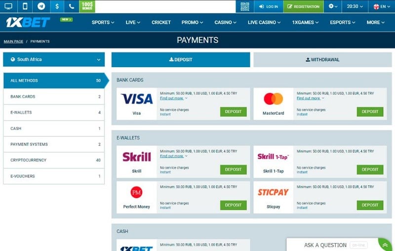 1xbet mokėjimo būdai 1xbet payment methods