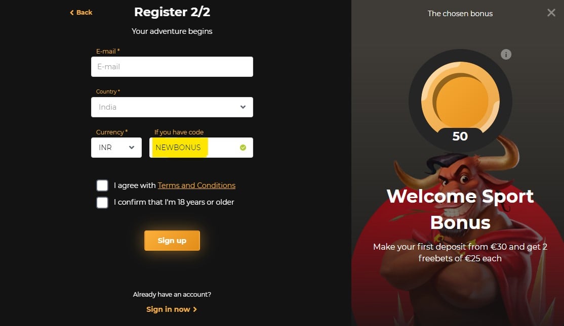Biamobet Promo Code