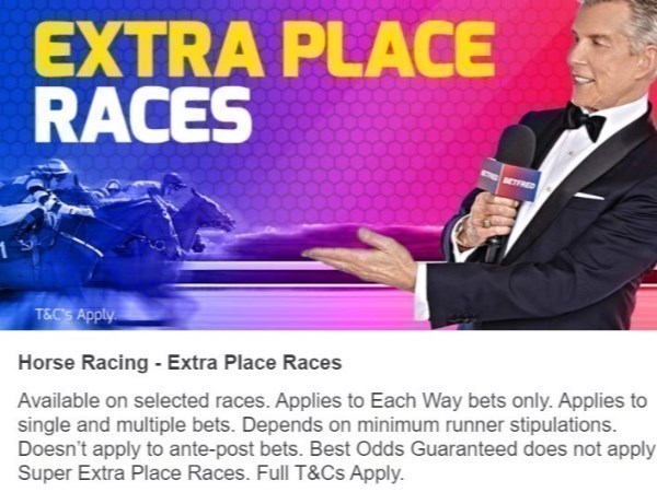 Betfred Extra Place Races Image