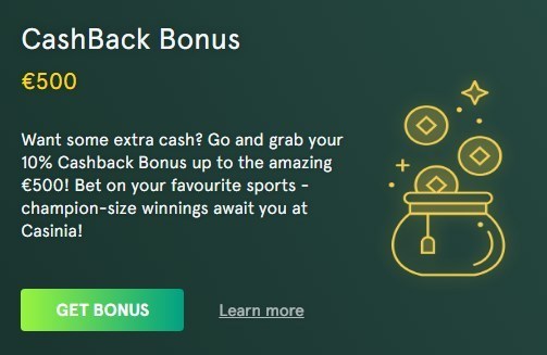 Casinia promotions Casinia promotions