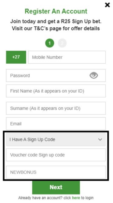 Betway South Africa sign up code NEWBONUS Betway South Africa sign up code NEWBONUS