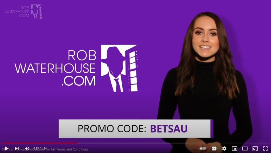 Rob Waterhouse Promo Code BETSAU
