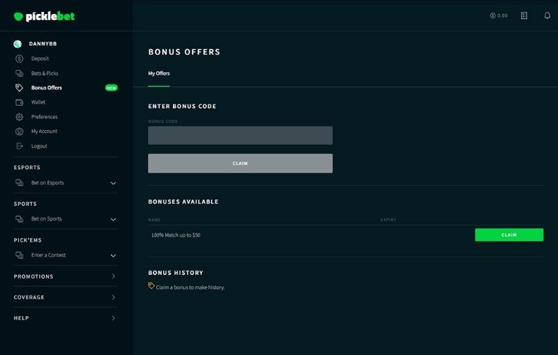 PickleBet Referral Code BETS PickleBet Referral Code BETS