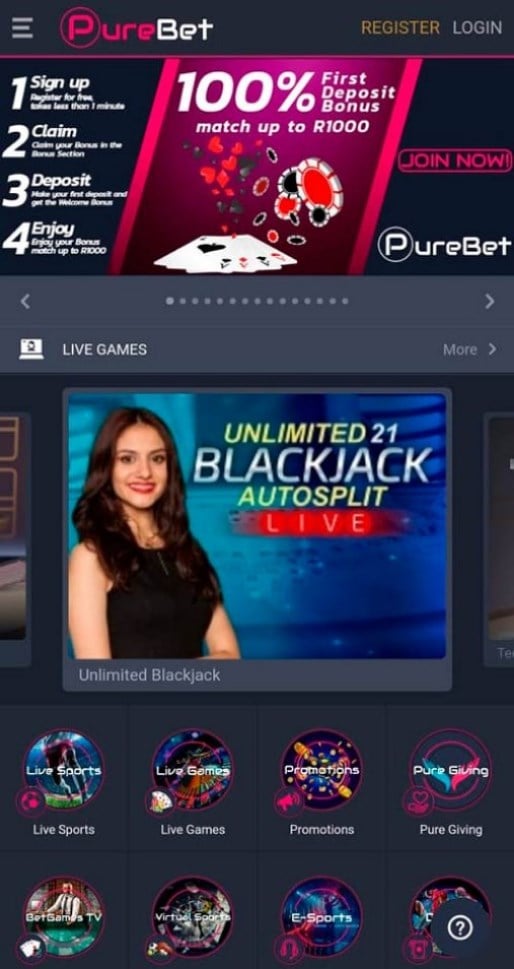 Purebet mobile Purebet mobile
