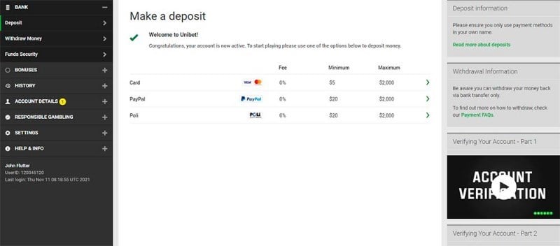 Unibet Australia deposit Unibet Australia deposit