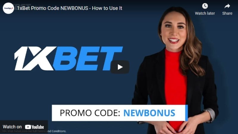 1xbet promo code NEWBONUS