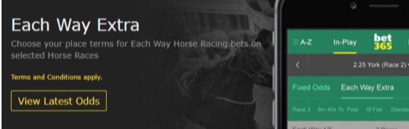 bet365 Extra Place Images bet365 Extra Place Images