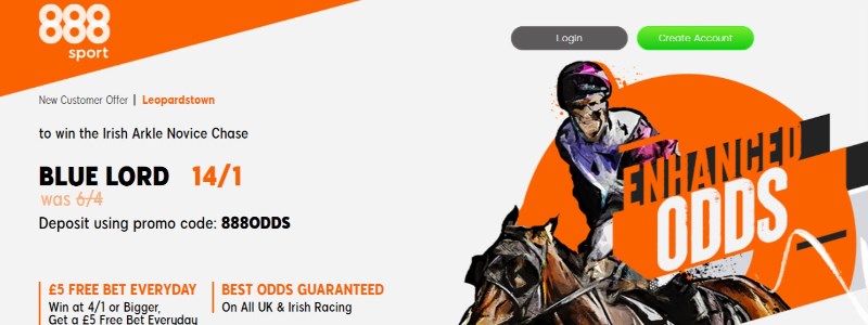 888Sport Price Boost Blue Lord Irish Arkle 14s