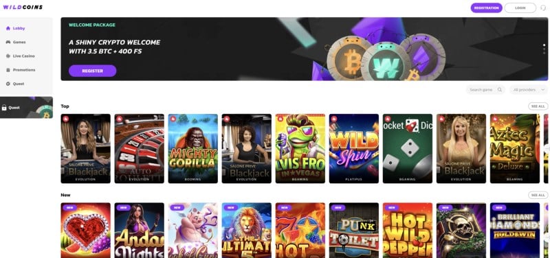 Wild Coins Casino Wild Coins Casino