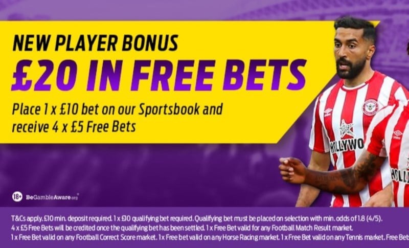 HollywoodBets Welcome Offer Bet £10 Get £20