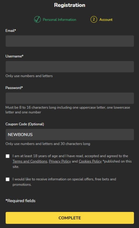 BetGoodwin Coupon Code