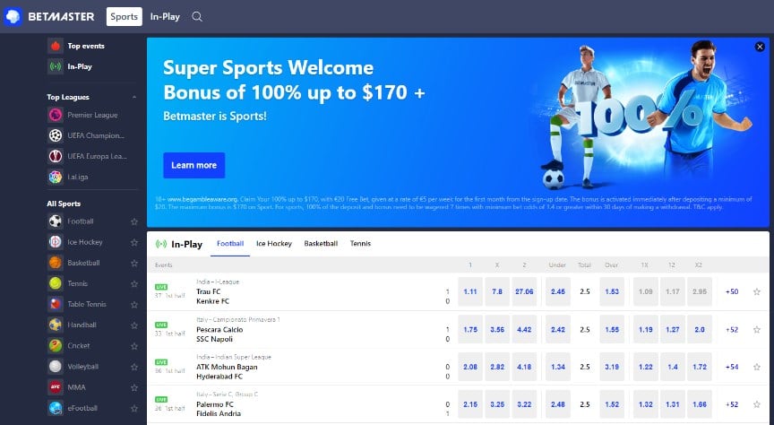 More on Betmaster