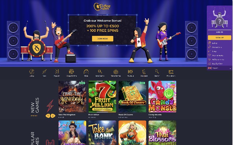 Rolling Slots Casino Rolling Slots Casino