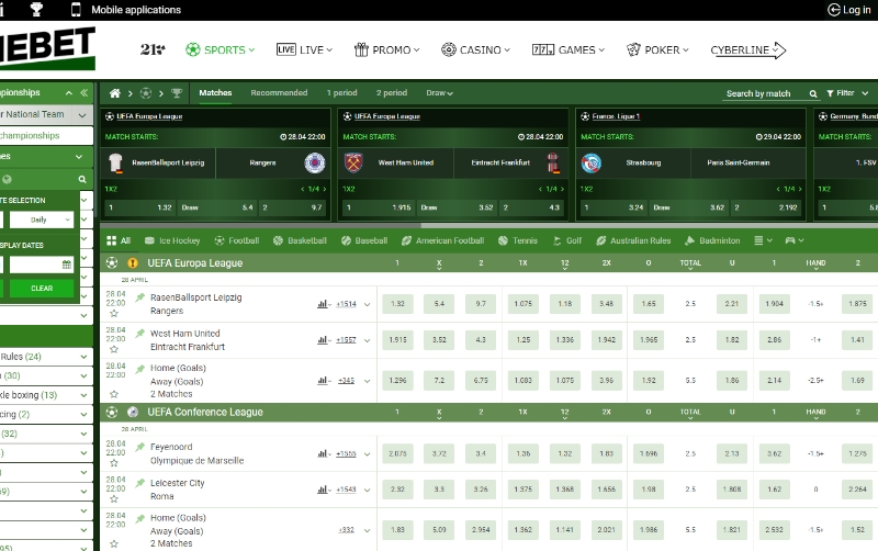 Linebet promo code