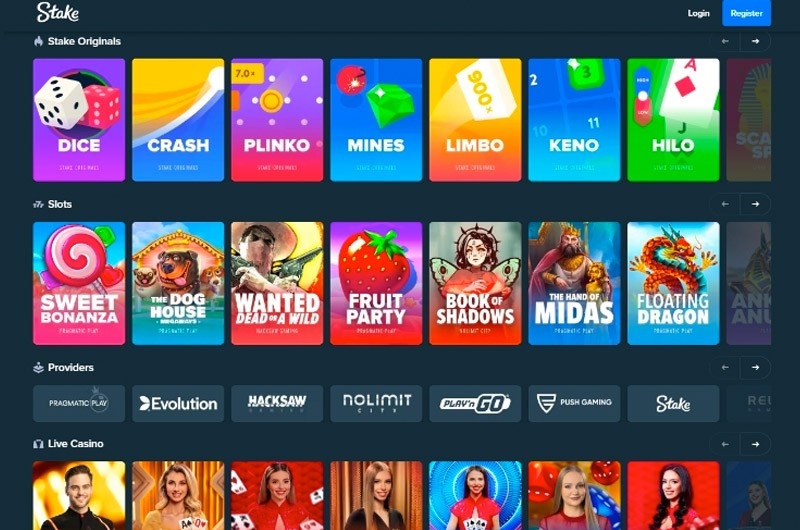 stake.com mobile casino