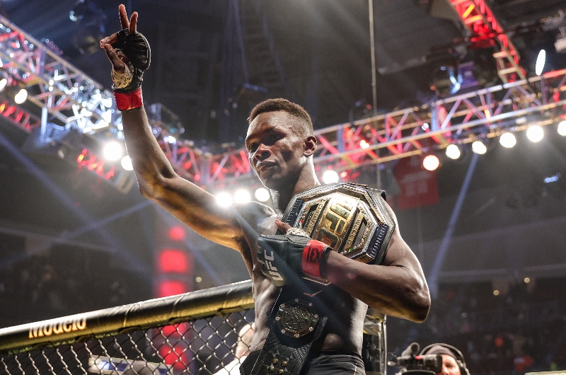 Israel Adesanya of Nigeria