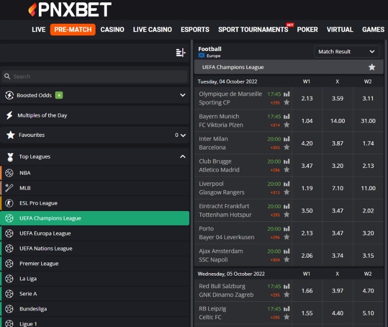 pnxbet sports betting