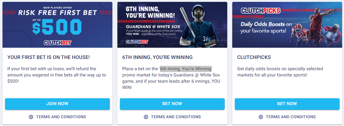 ClutchBet-Promotions