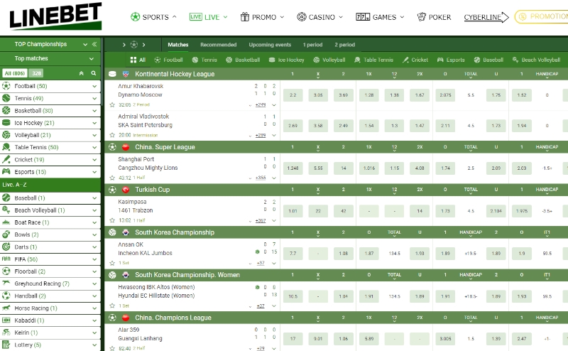 Line bet