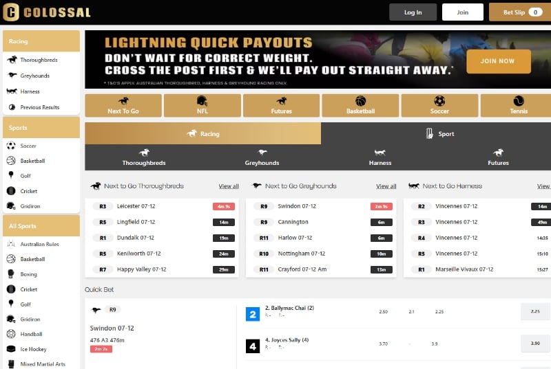 ColossalBet.com.au Code ColossalBet.com.au Code