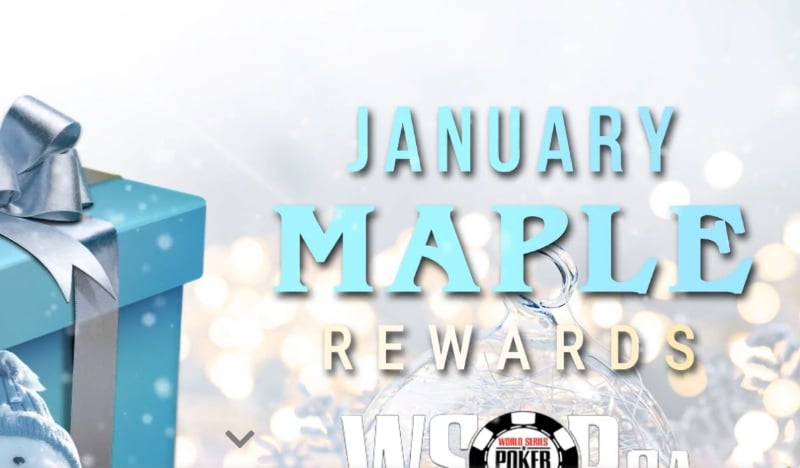 WSOP.ca January Maple Rewards