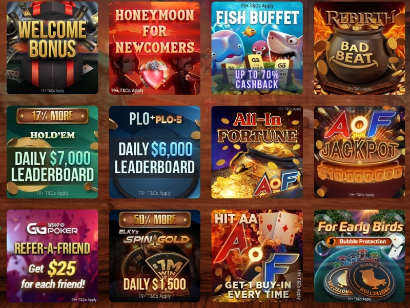 GGPoker Ontario January Maple rewards