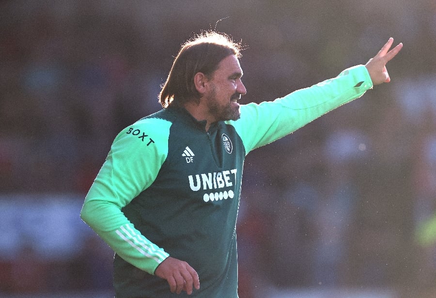 Daniel Farke, the Leeds United manager (Getty Images)