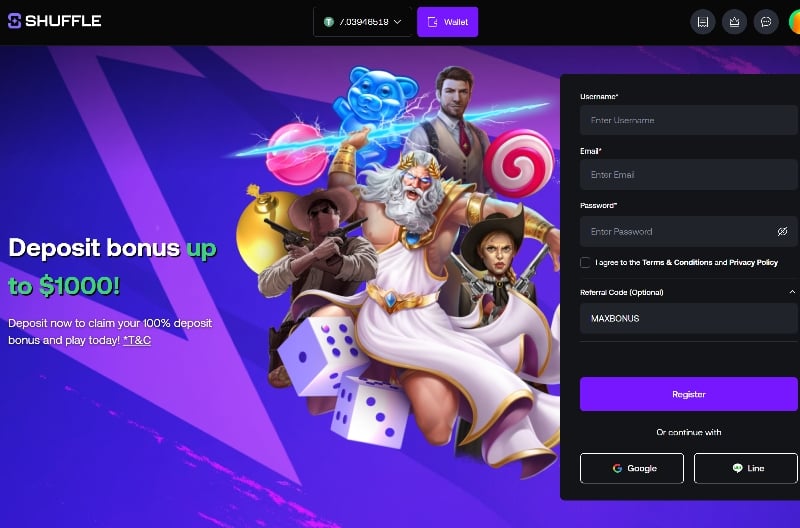 Shuffle Casino Image