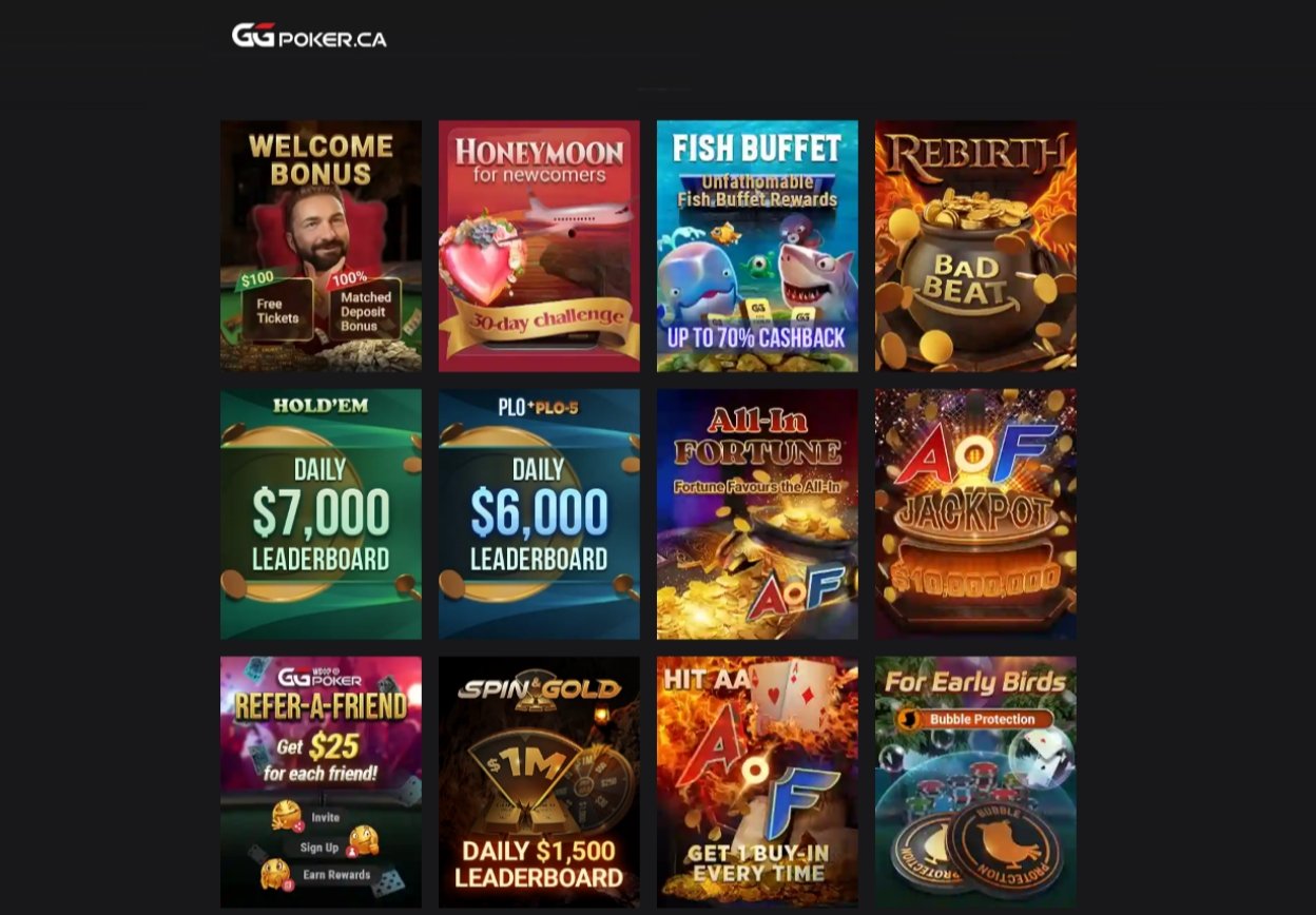 GGPoker Ontario Maple Rewards April 2025