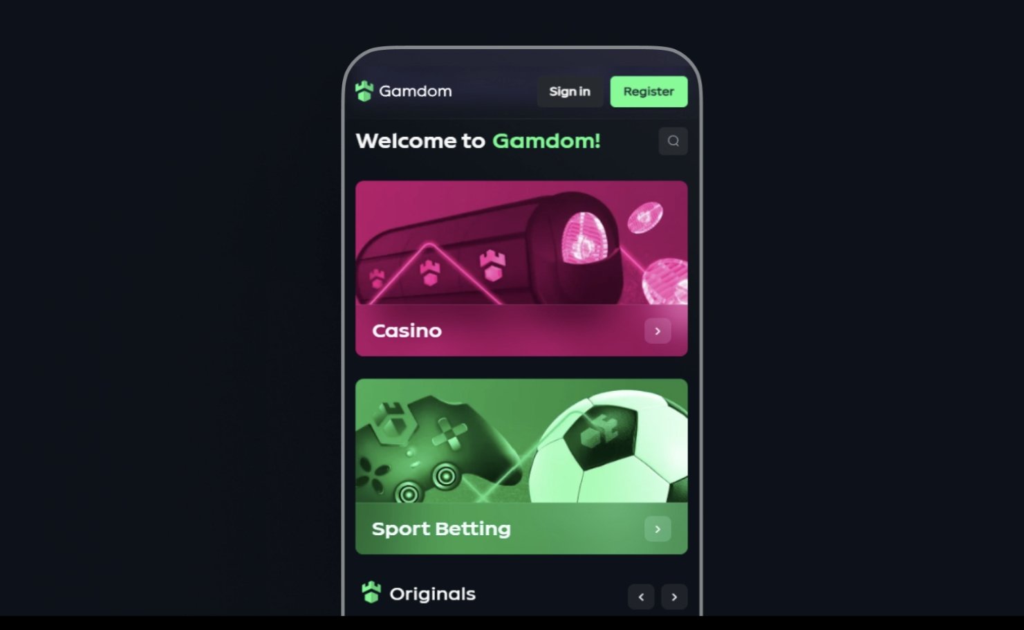 Gamdom App Mobile
