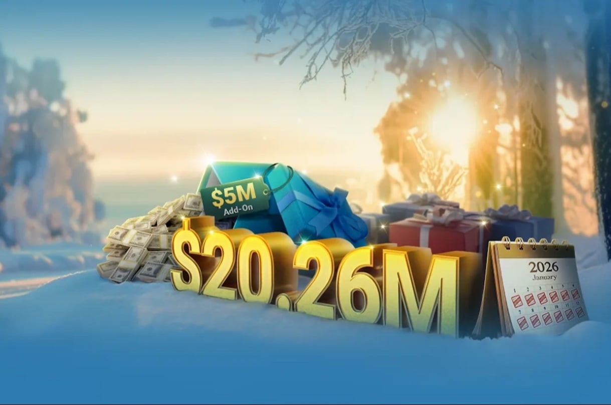 GGPoker New Year Giveaway